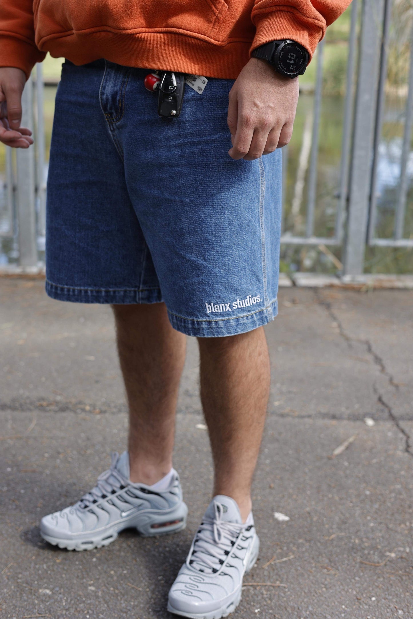 Denim Carpenter Shorts